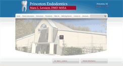 Desktop Screenshot of princetonendodontics.com