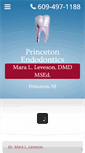 Mobile Screenshot of princetonendodontics.com